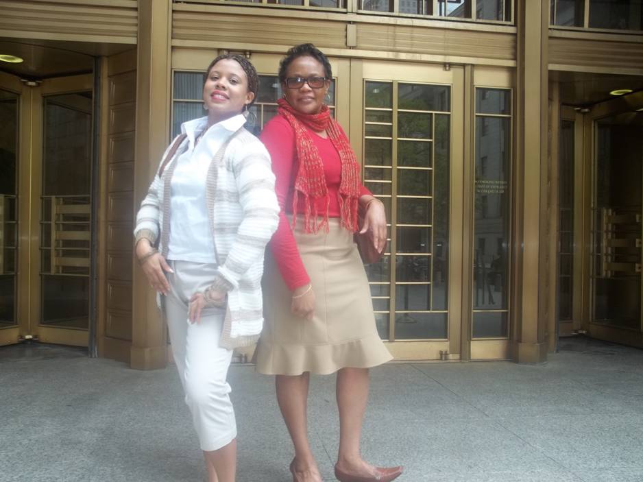 Candice Lue and Edith Boothe